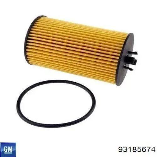 Filtr oleju General Motors 93185674 cena, od 5,69 USD
