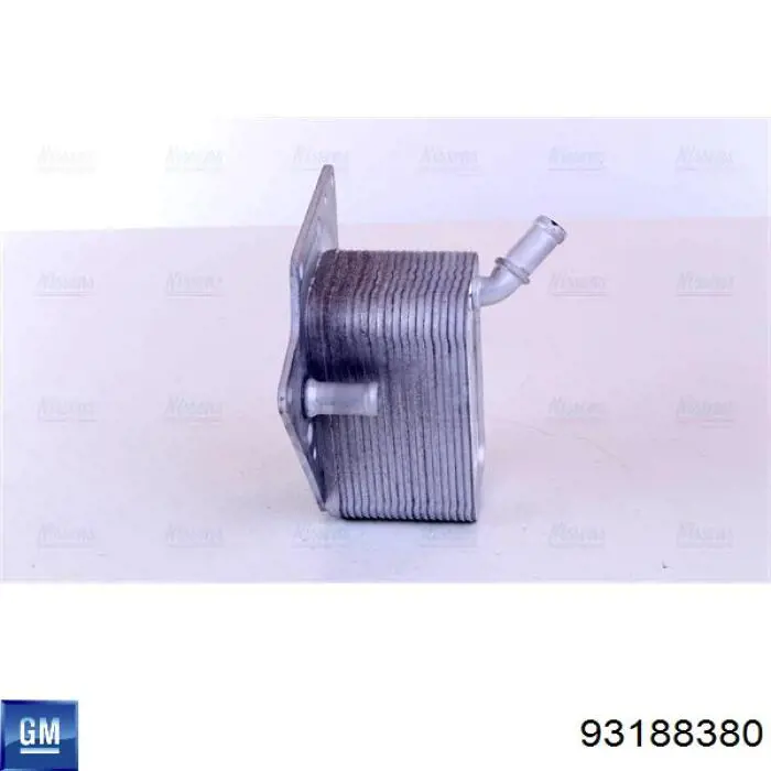Chłodnica oleju, pod filtrem General Motors 93188380 cena, od 58,18 USD