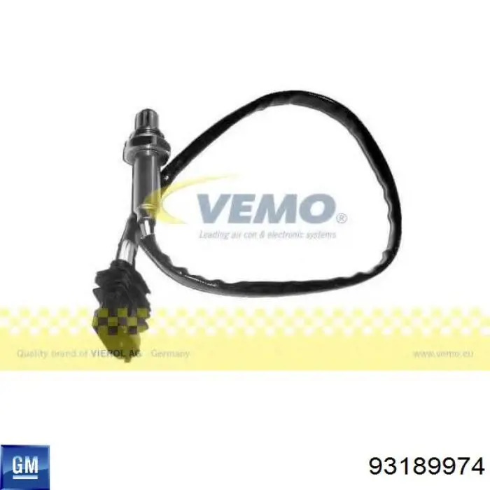 Do koszyka 93189974 General Motors Sonda lambda czujnik tlenu przed katalizatorem