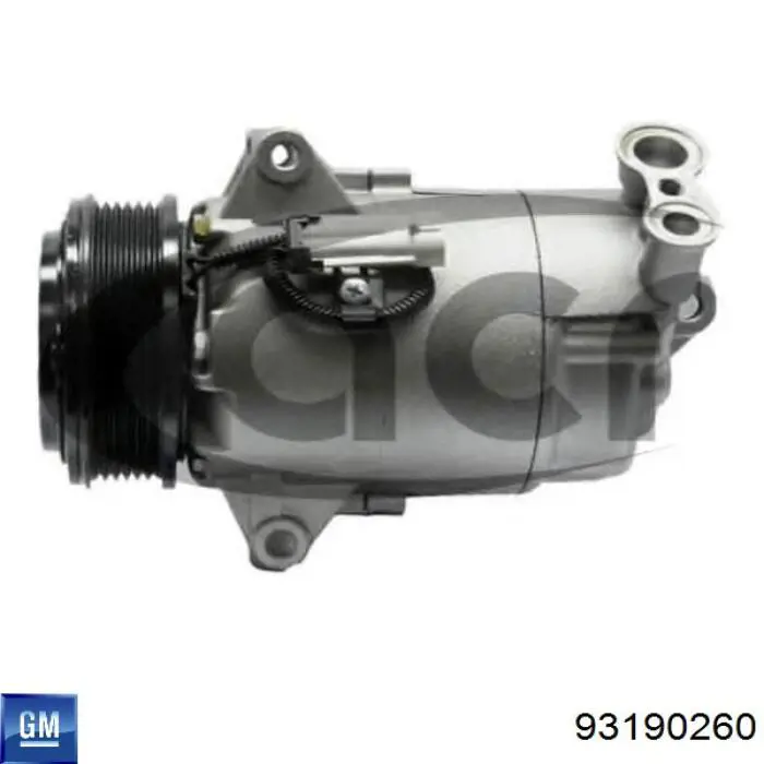 Do koszyka 93190260 General Motors Sprężarka klimatyzacji