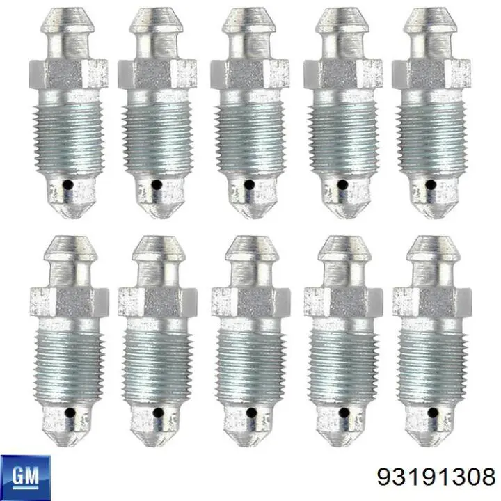 93191308 General Motors Zawór ograniczаnia ciśnienia oleju w głowicy cylindrów