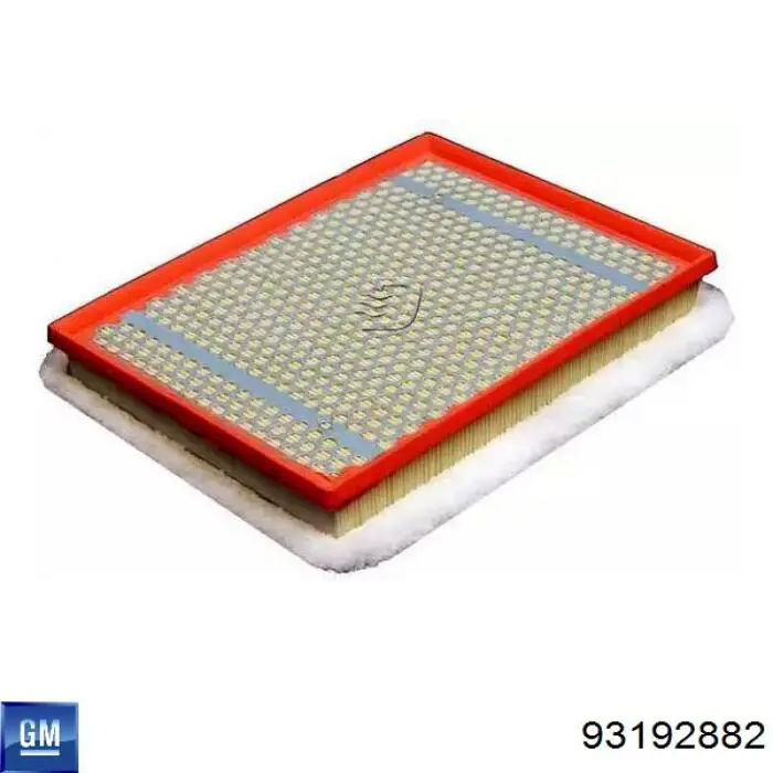 Filtr powietrza General Motors 93192882 cena, od 9,81 USD