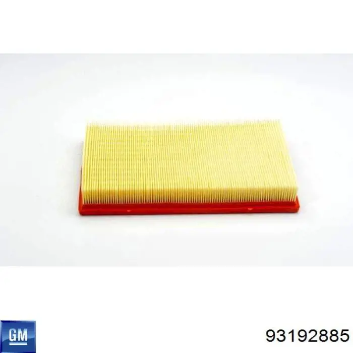 Filtr powietrza 93192885 General Motors