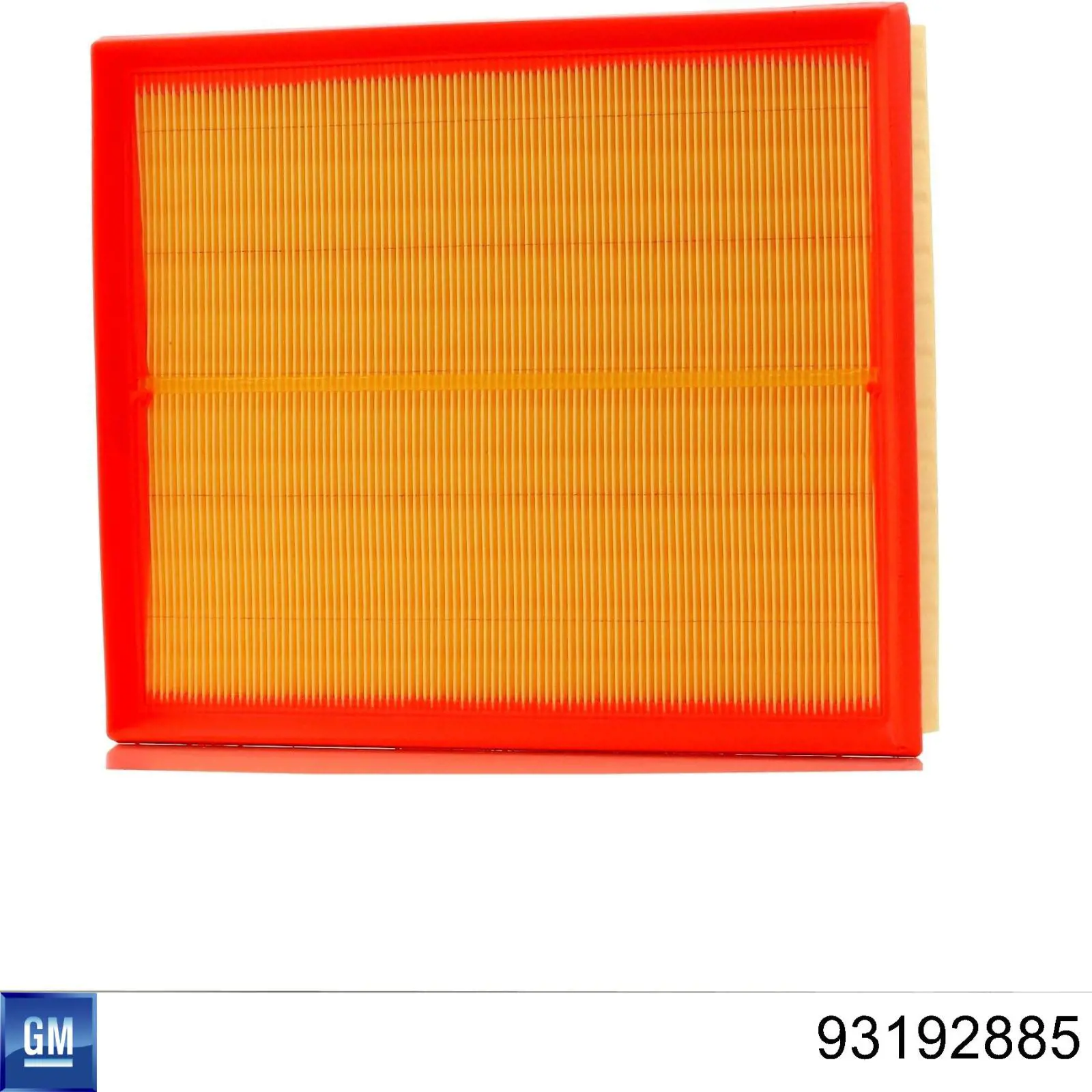 Filtr powietrza General Motors 93192885