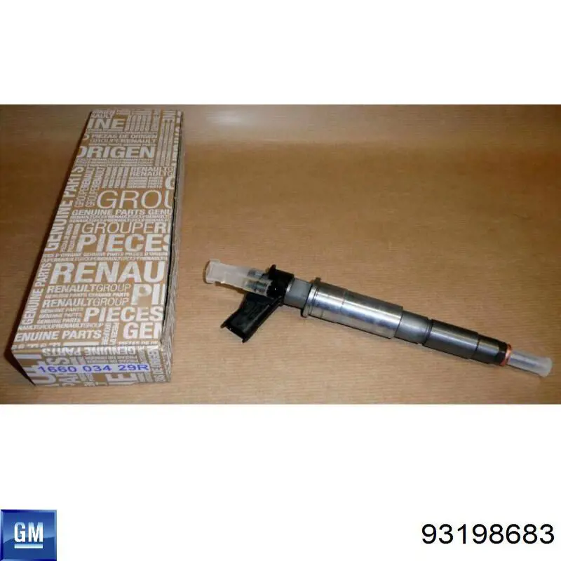 Do koszyka 93198683 General Motors Wtryskiwacz paliwa