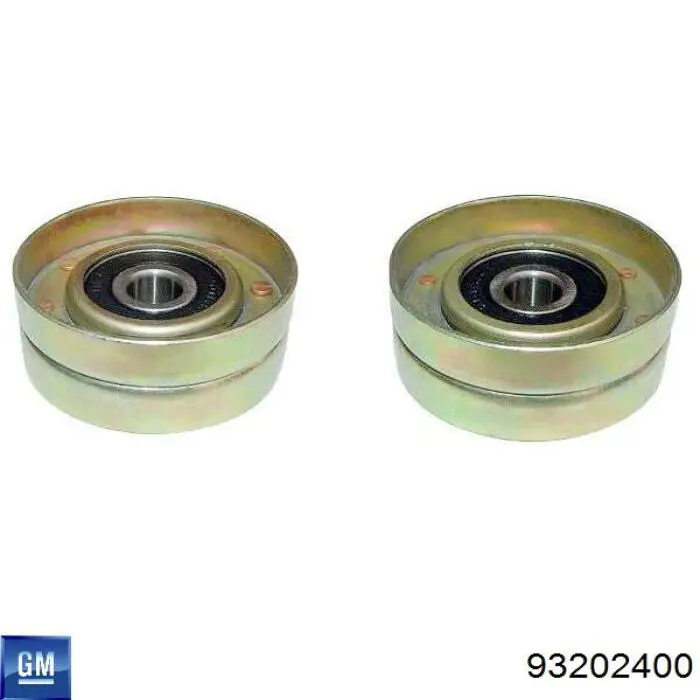 Do koszyka 93202400 General Motors Rolka napinacza paska rozrządu