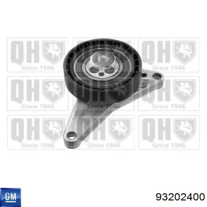 Do koszyka 93202400 General Motors Rolka napinacza paska rozrządu