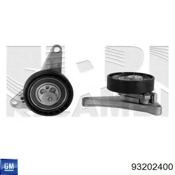 Rolka napinacza paska rozrządu 93202400 General Motors