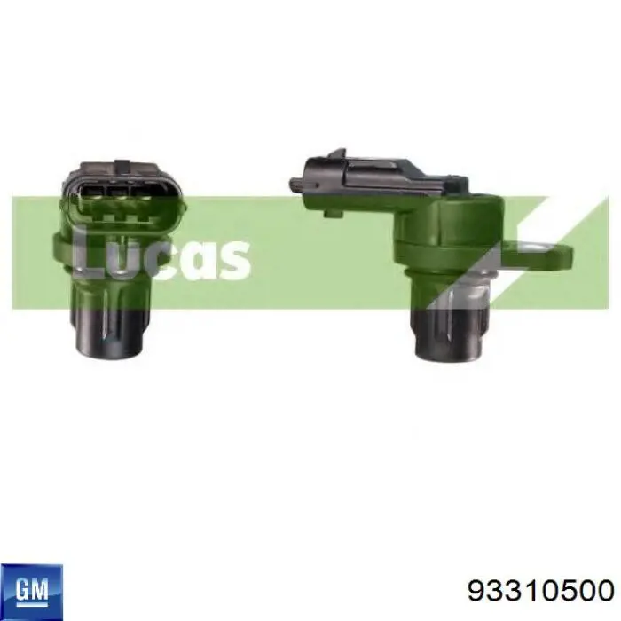 Do koszyka 93310500 General Motors Czujnik położenia wałka rozrządu
