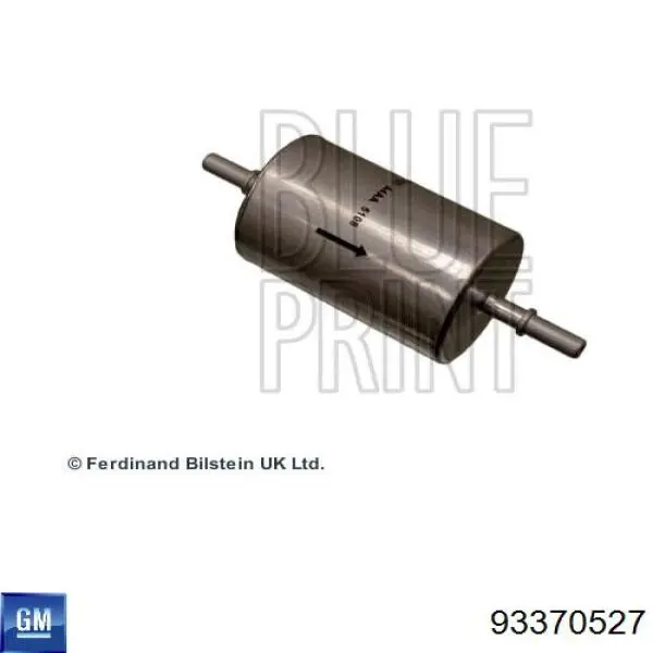 Filtr paliwa General Motors 93370527