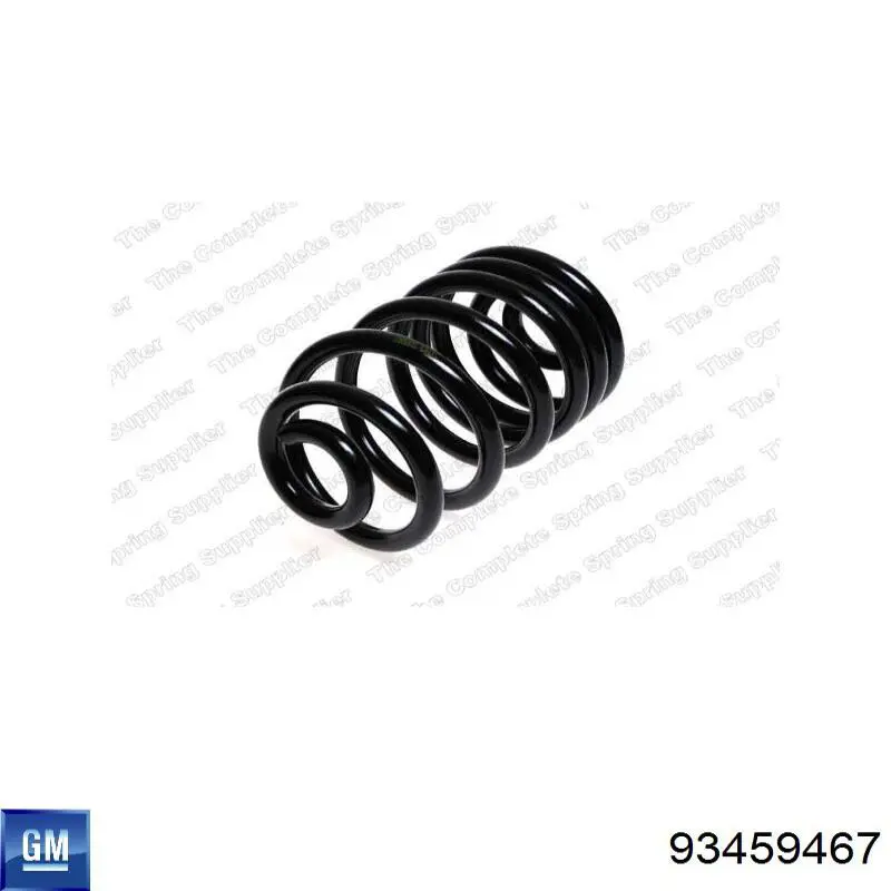 Sprężyna tylna Opel 93459467 cena, od 72,75 USD