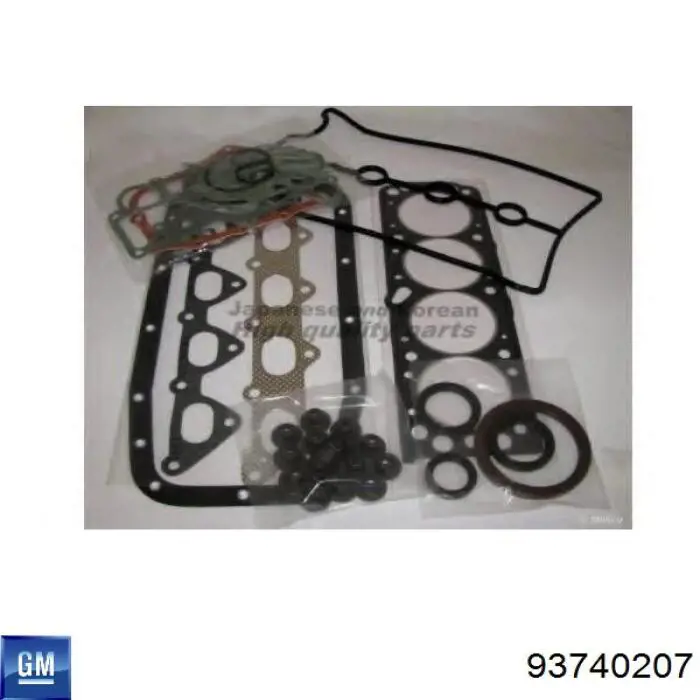 Zestaw uszczelek silnika pełny General Motors 93740207 cena, od 50,49 USD