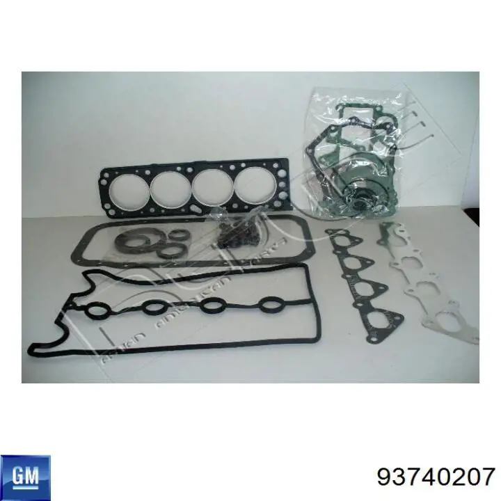 Zestaw uszczelek silnika pełny 93740207 General Motors