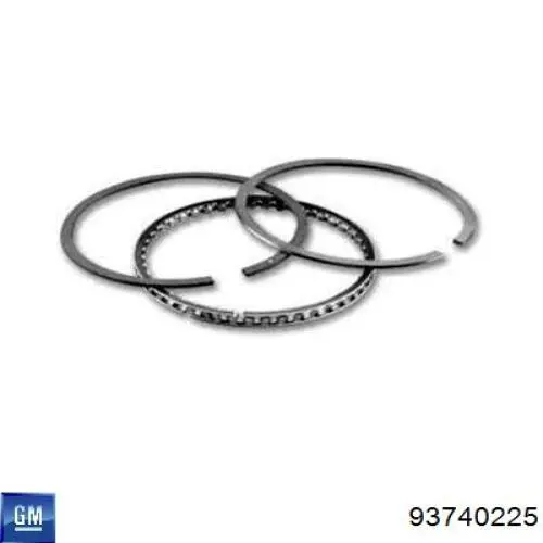 Zestaw pierścieni tłokowych do silnika, STD Parts-Mall HCIC003S