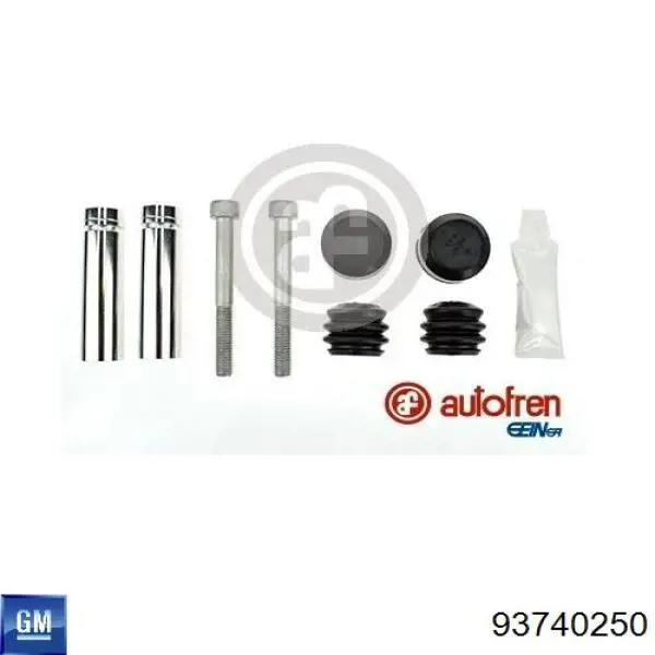 Zestaw naprawczy zacisku hamulcowego przedniego General Motors 93740250 cena, od 4,85 USD