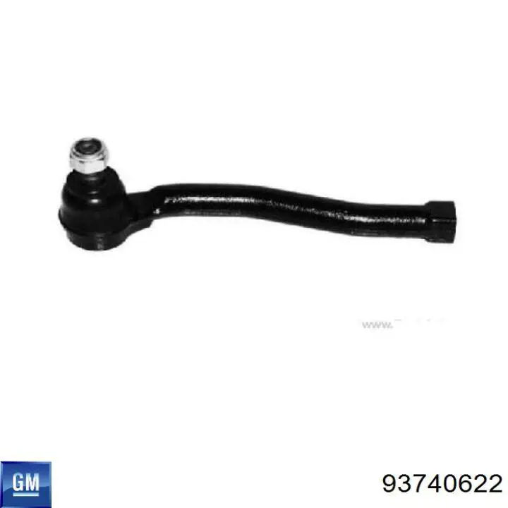 Końcówka drążka kierowniczego zewnętrzna 93740622 General Motors