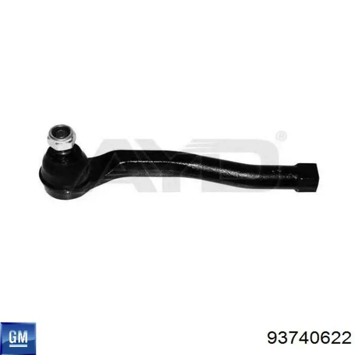 Do koszyka 93740622 General Motors Końcówka drążka kierowniczego zewnętrzna