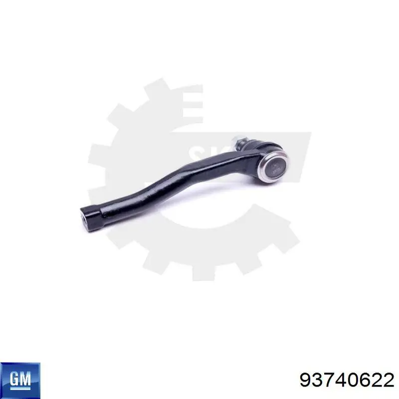 Końcówka drążka kierowniczego zewnętrzna 93740622 General Motors