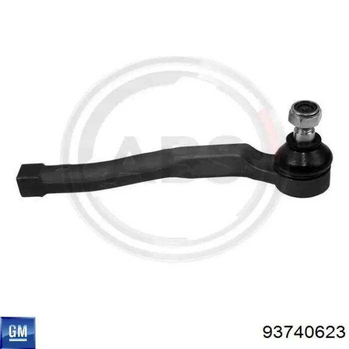 Do koszyka 93740623 General Motors Końcówka drążka kierowniczego zewnętrzna