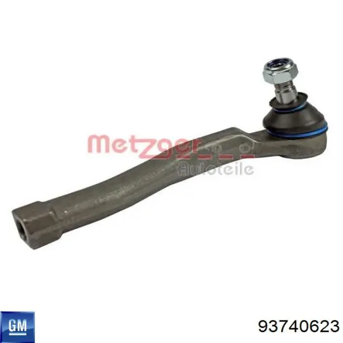 Końcówka drążka kierowniczego zewnętrzna 93740623 General Motors