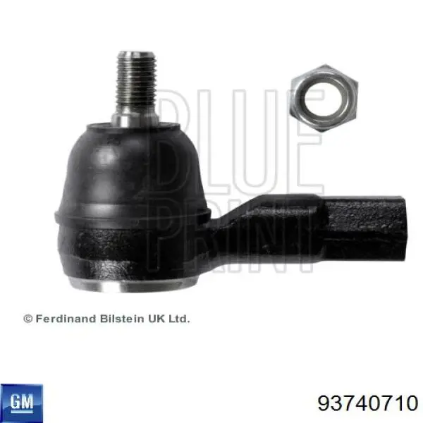 Końcówka drążka kierowniczego zewnętrzna General Motors 93740710 cena, od 15,40 USD