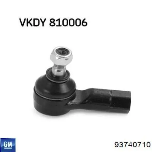 Do koszyka 93740710 General Motors Końcówka drążka kierowniczego zewnętrzna
