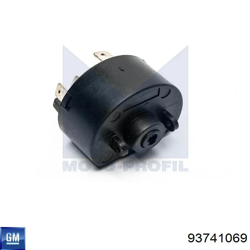 Do koszyka 93741069 General Motors Kostka stacyjki zapłonowej