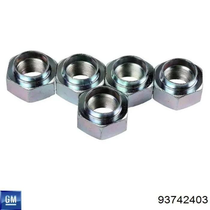 93742403 General Motors Zestaw naprawczy zacisku hamulcowego przedniego