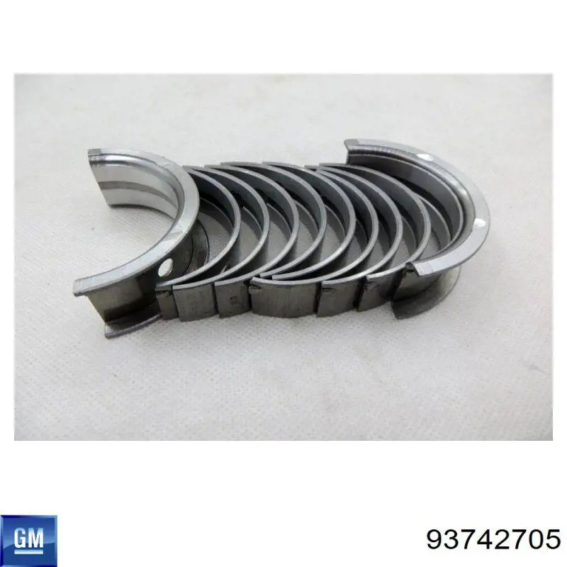 Panewki główne wału korbowego, zestaw, standardowe (STD) SM 400301004 cena, od 23,40 USD