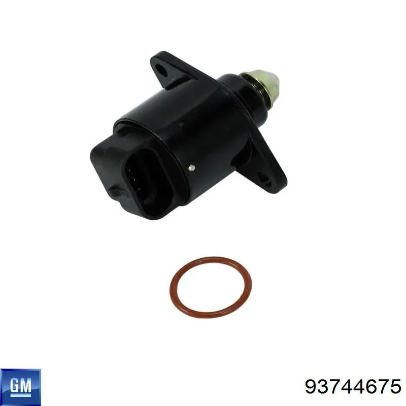 Do koszyka 93744675 General Motors Regulator biegu jałowego