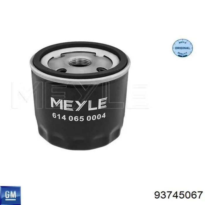 Filtr oleju General Motors 93745067