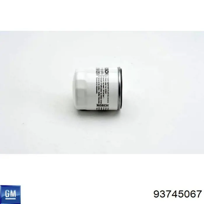 Do koszyka 93745067 General Motors Filtr oleju
