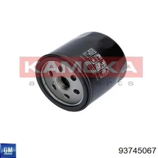 Filtr oleju 93745067 General Motors