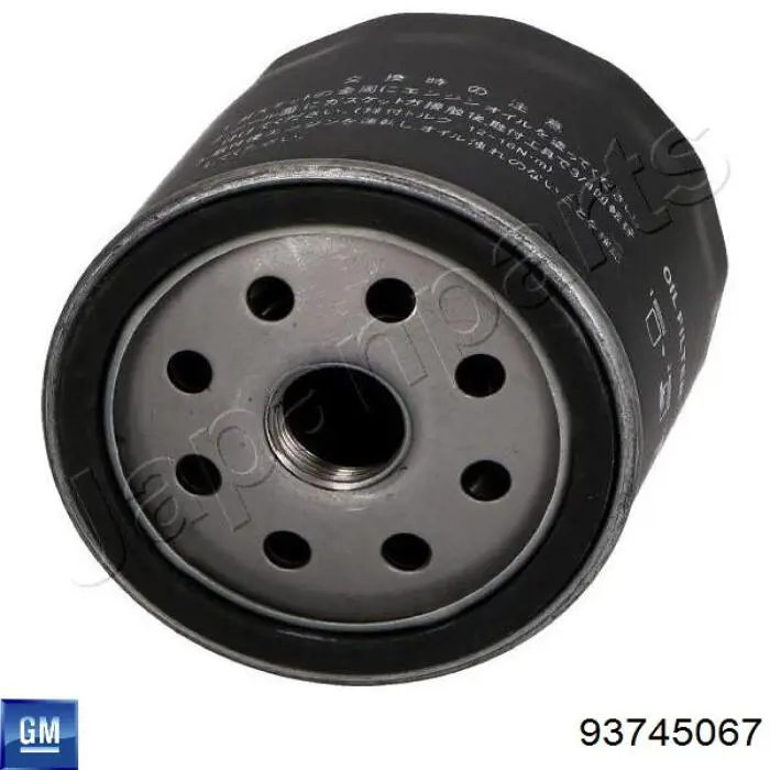 Do koszyka 93745067 General Motors Filtr oleju