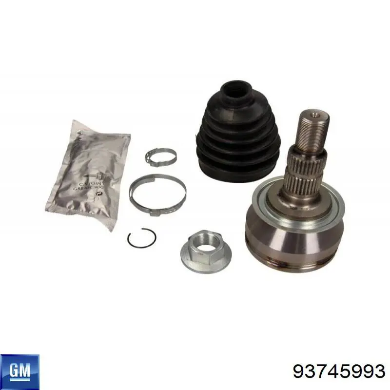 Do koszyka 93745993 General Motors Przegub homokinetyczny przedni zewnętrzny