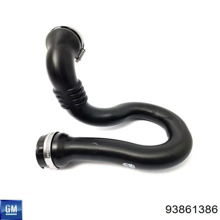 Króciec powietrza, wylot z turbiny (doładowanie) General Motors 93861386 cena, od 67,66 USD