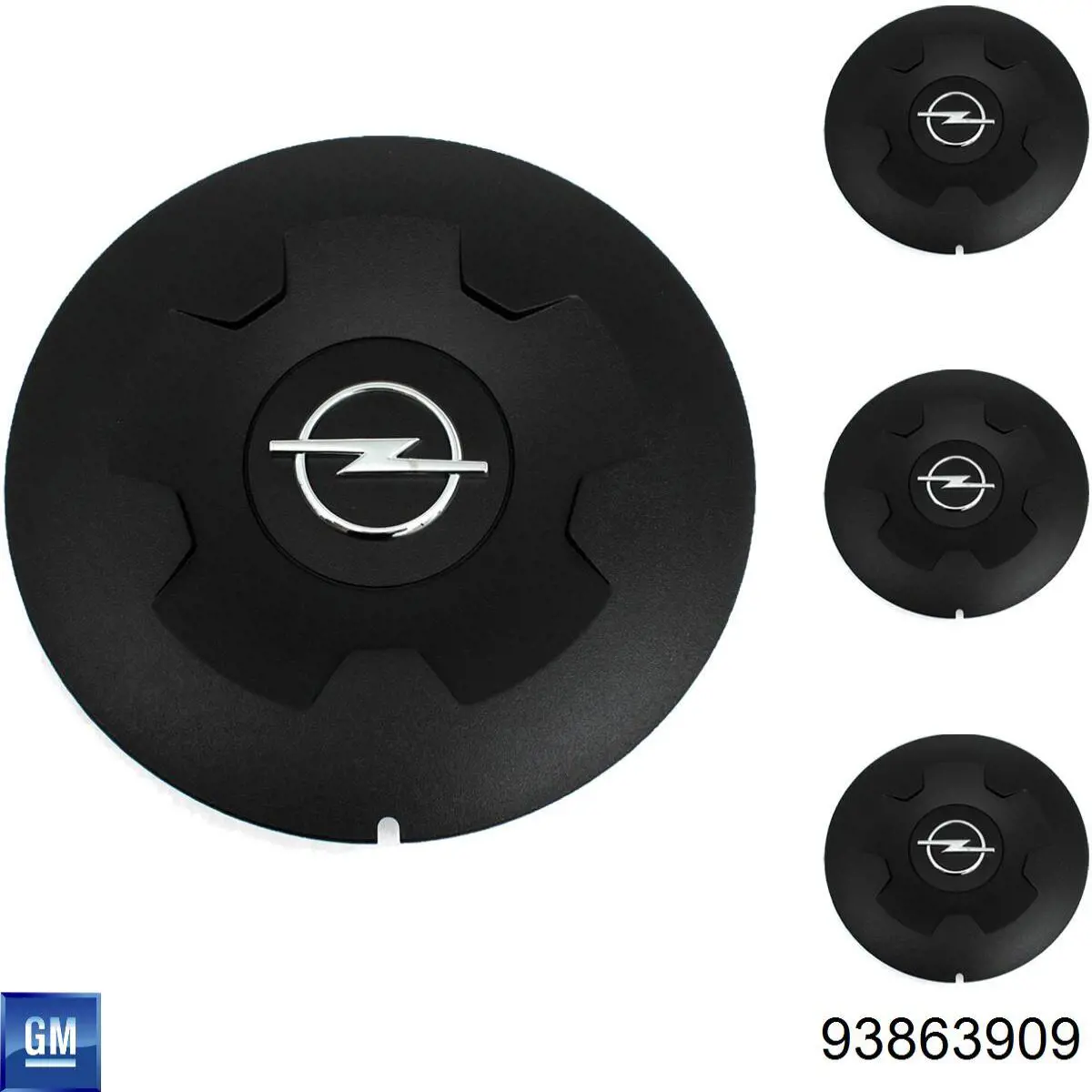 Do koszyka 93863909 Opel Kołpak do obręczy koła