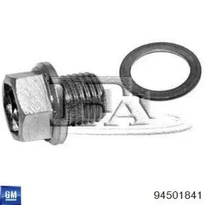94501841 General Motors Korek miski olejowej silnika