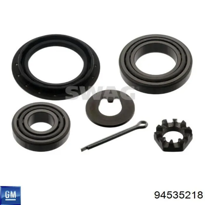 Łożysko wewnętrzne piasty tylnej General Motors 94535218 cena, od 7,53 USD