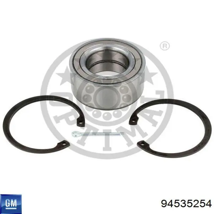 Łożysko piasty przedniej 94535254 General Motors