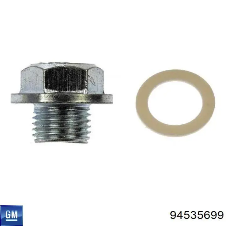 Korek miski olejowej silnika General Motors 94535699 cena, od 1,83 USD