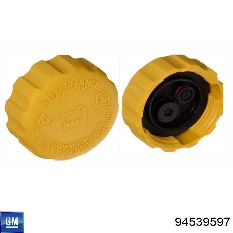 Pokrywa (korek) zbiornika wyrównawczego General Motors 94539597 cena, od 11,34 USD