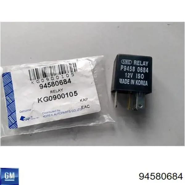 Przekaźnik kierunkowskazów General Motors 94580684 cena, od 10,80 USD