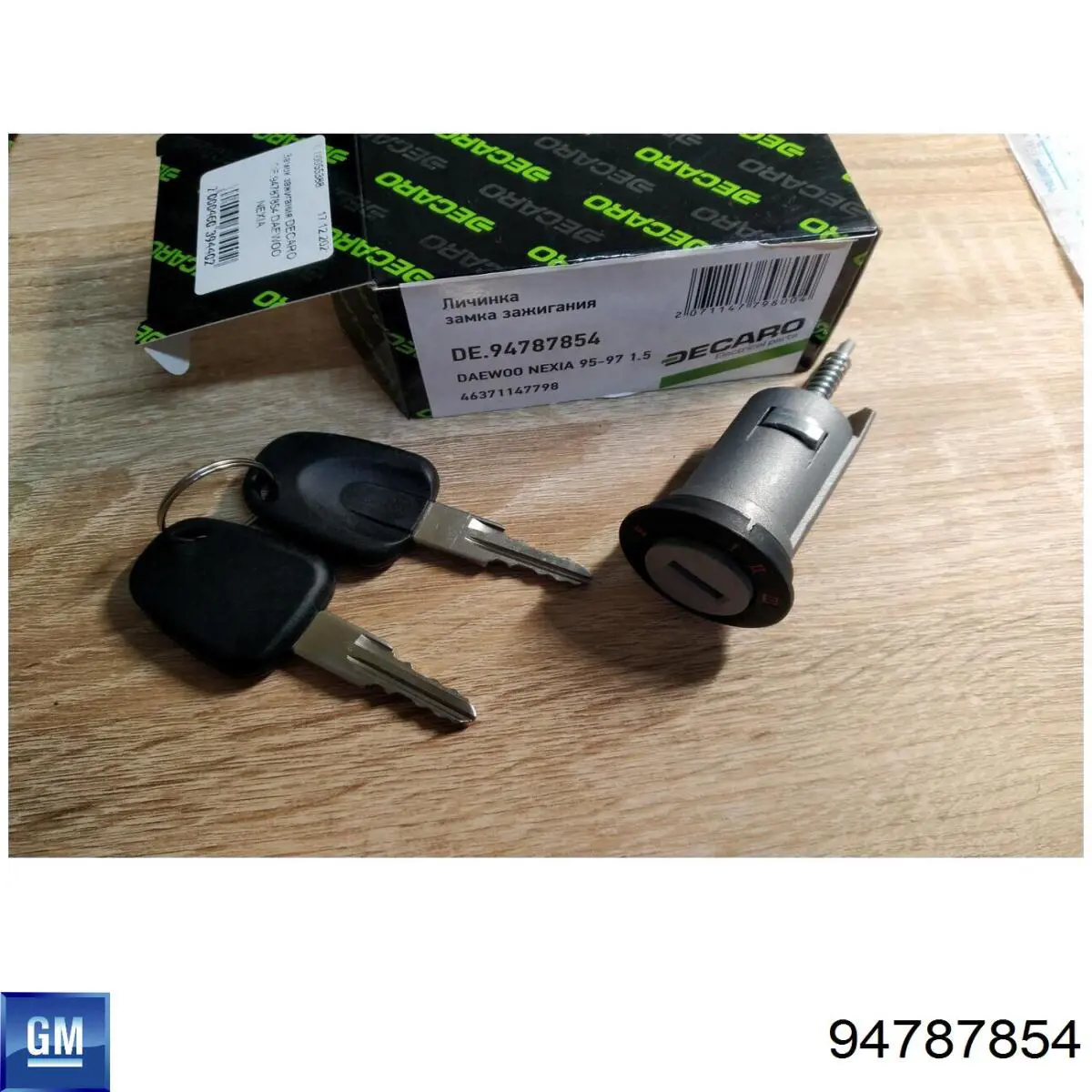 94787854 General Motors Wkładka stacyjki zapłonowej