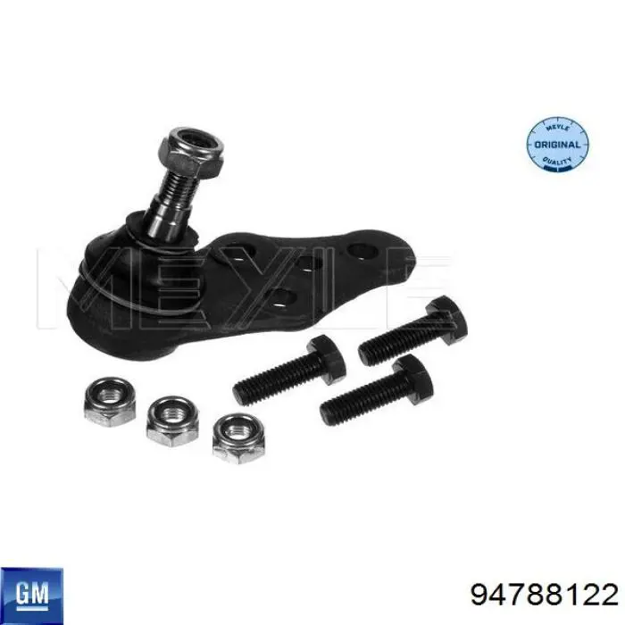 Sworzeń wahacza dolny General Motors 94788122