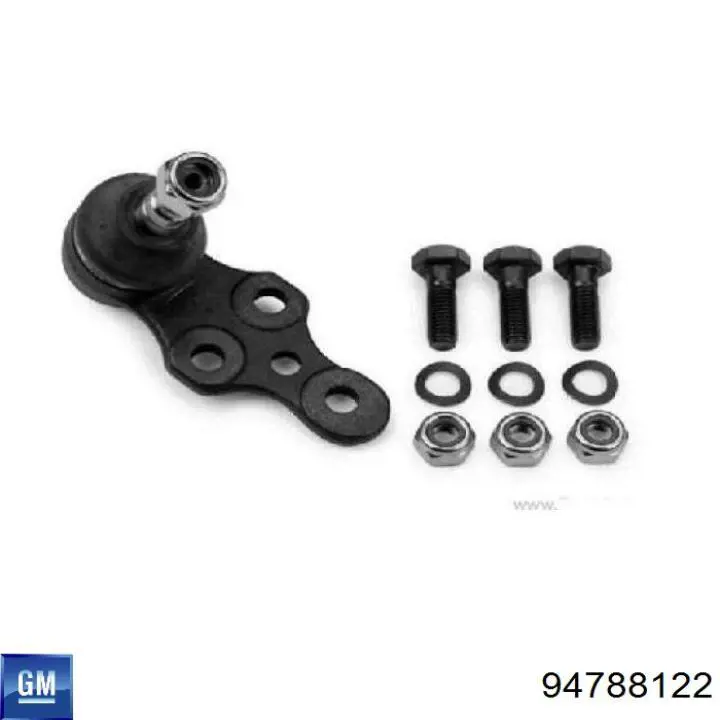 Sworzeń wahacza dolny General Motors 94788122 cena, od 16,70 USD