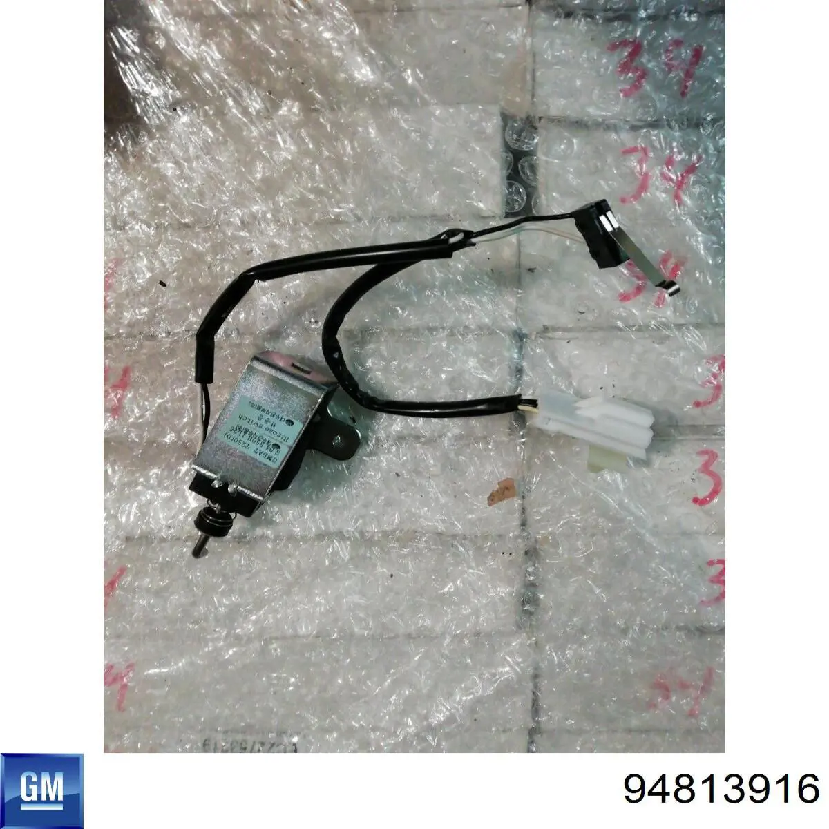 94813916 General Motors Solenoid automatycznej skrzyni biegów