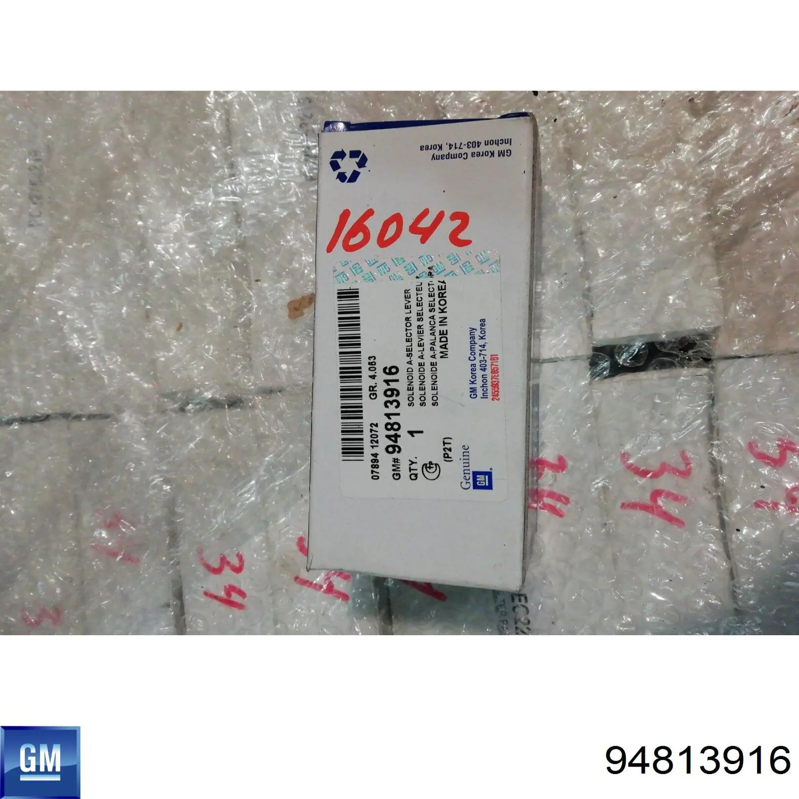 Solenoid automatycznej skrzyni biegów General Motors 94813916 cena, od 24,99 USD