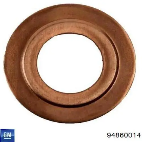 Pierścień uszczelniający wtryskiwacza 94860014 General Motors
