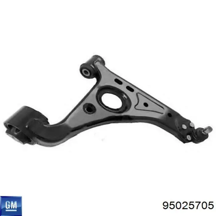 95025705 General Motors Wahacz zawieszenia przedniego dolny prawy